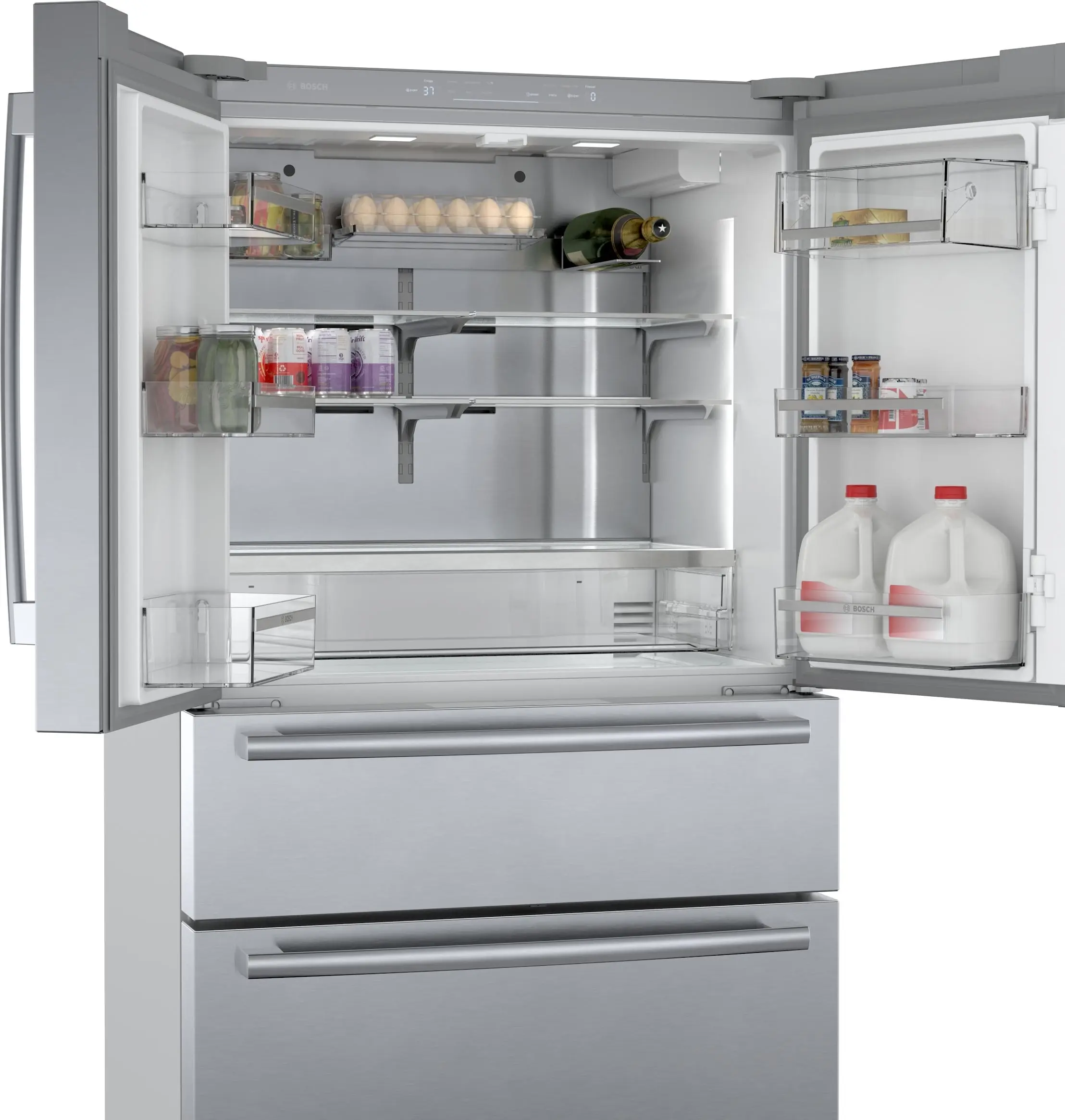 Bosch B36CL80SNS Stainless Steel, Standard Handle