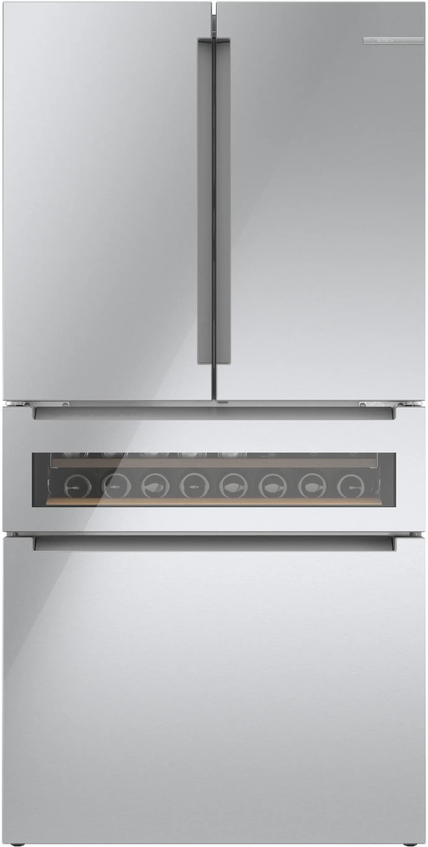 Bosch B36CL81ENG Glass over Stainless Steel