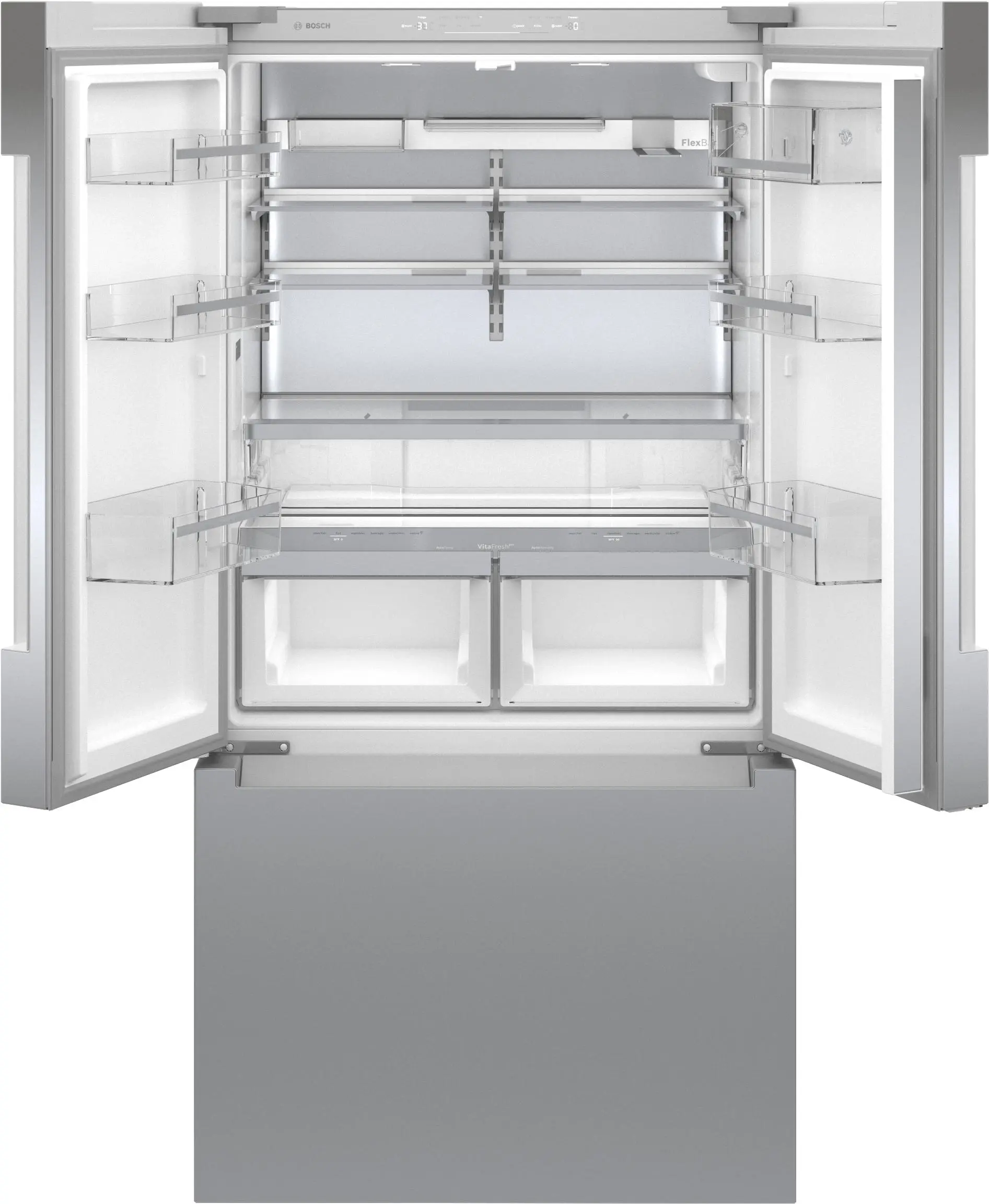 Bosch B36CT81ENS 36 Inch Counter Depth Freestanding French Door