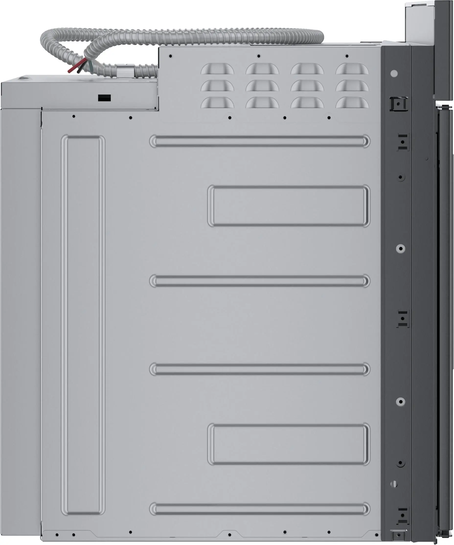 Bosch HBL8444LUC Black Stainless Steel, Left Hinge