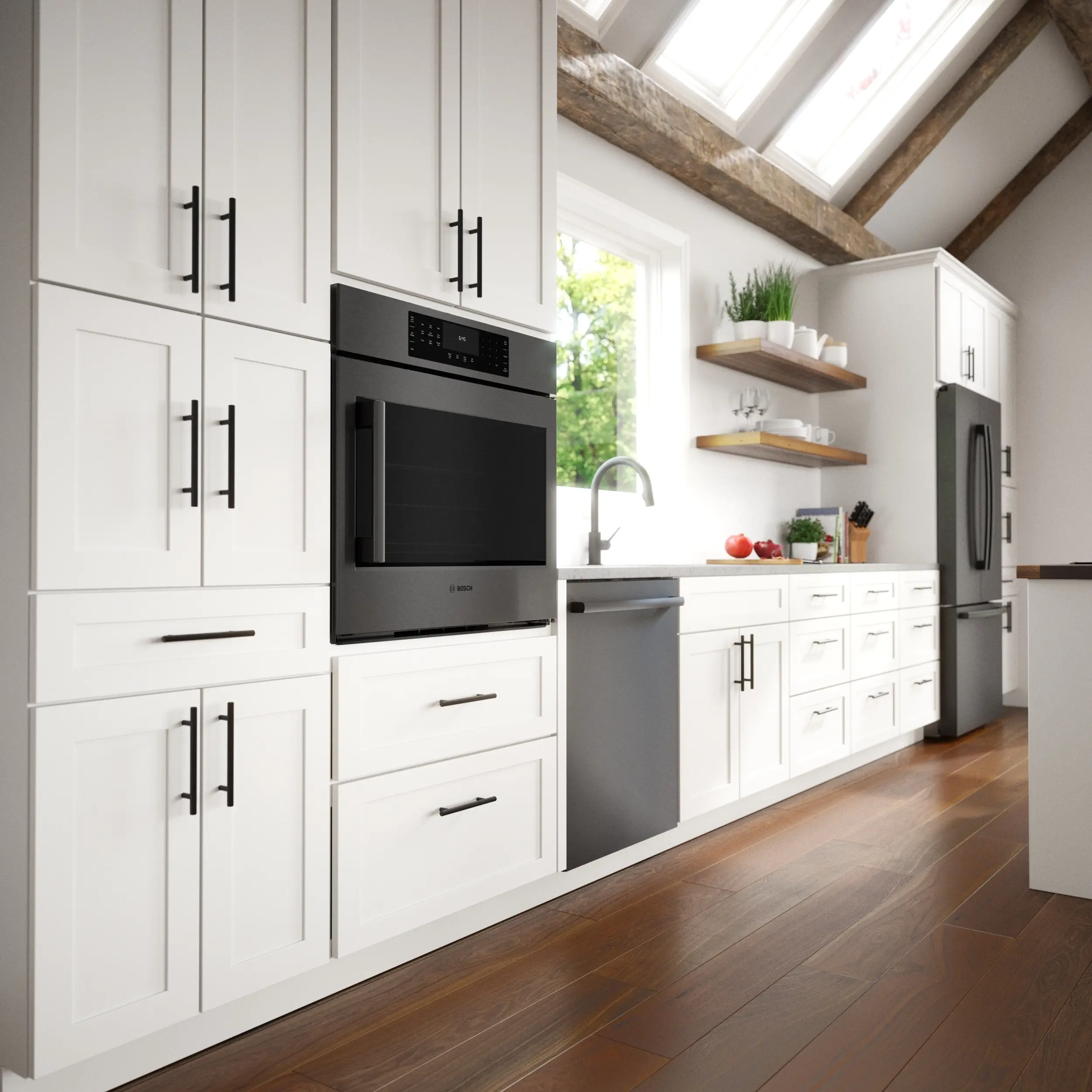 Bosch HBL8444RUC Black Stainless Steel