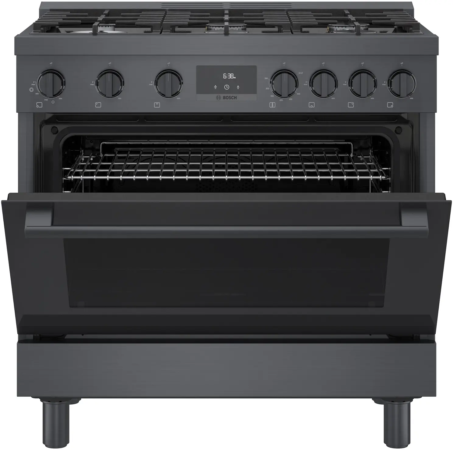 Bosch HGS8645UC Black Stainless Steel