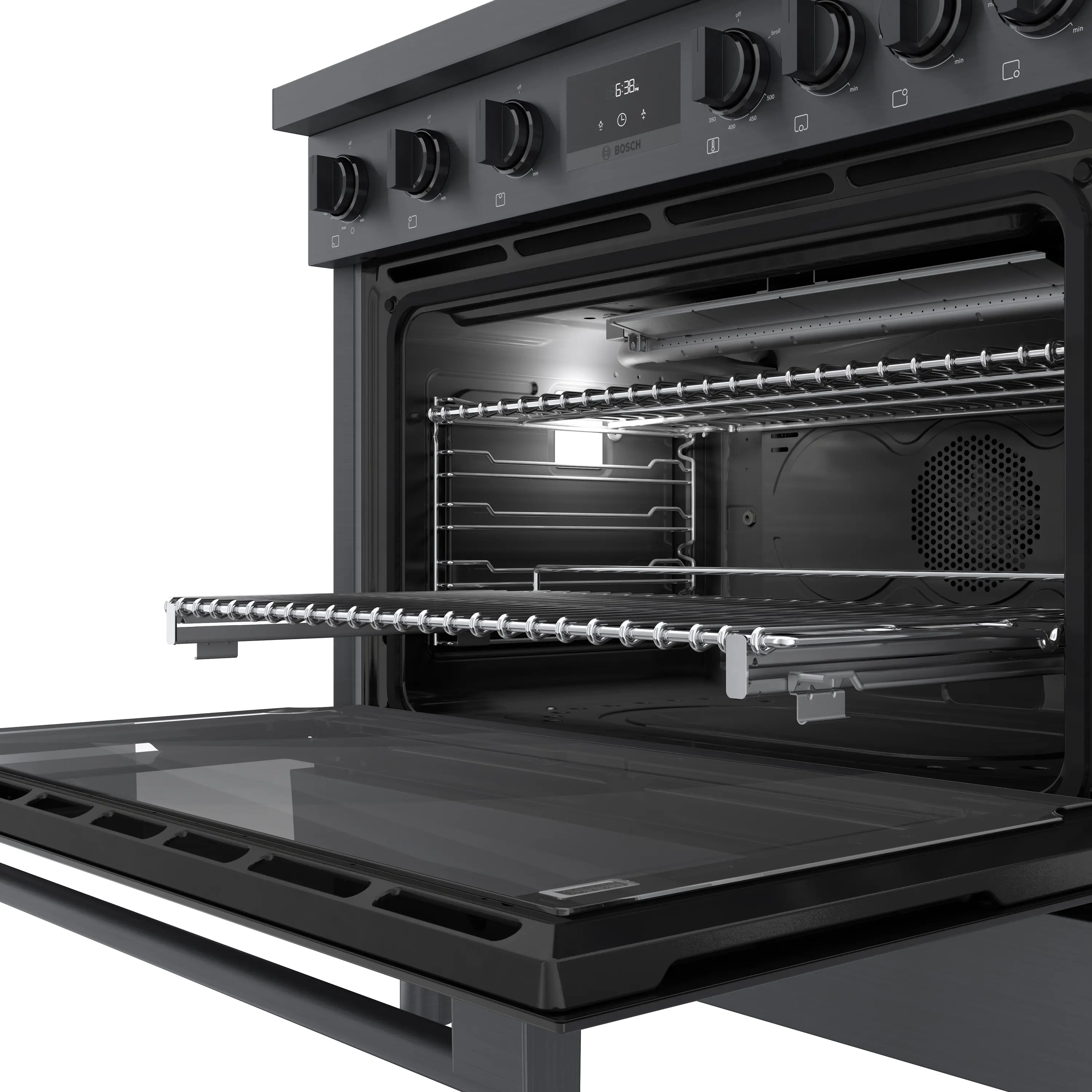 Bosch HGS8645UC Black Stainless Steel