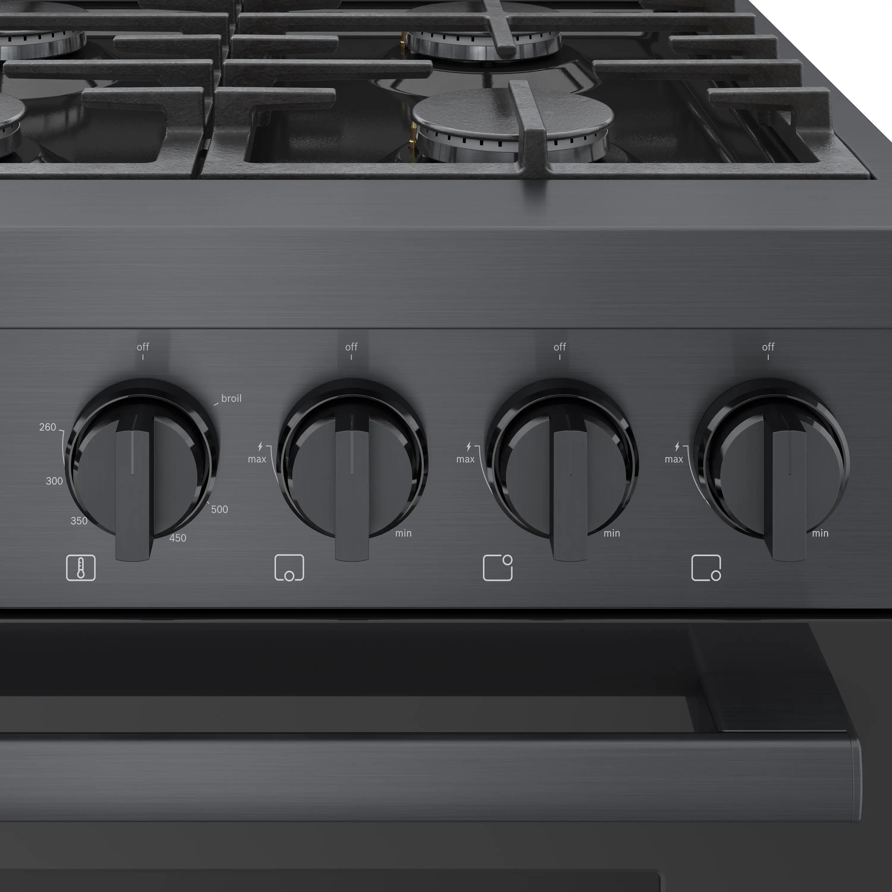 Bosch HGS8645UC Black Stainless Steel