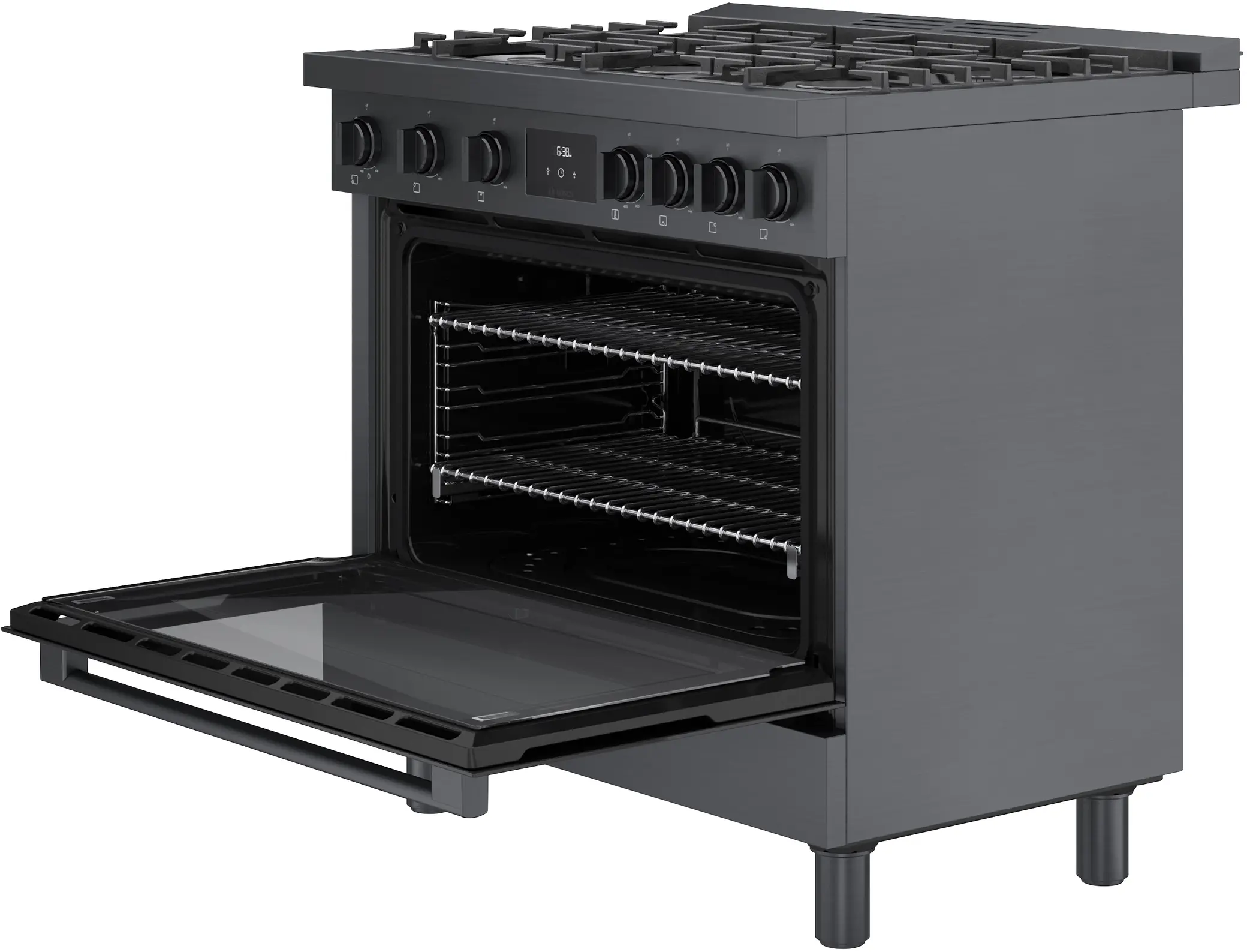 Bosch HGS8645UC Black Stainless Steel