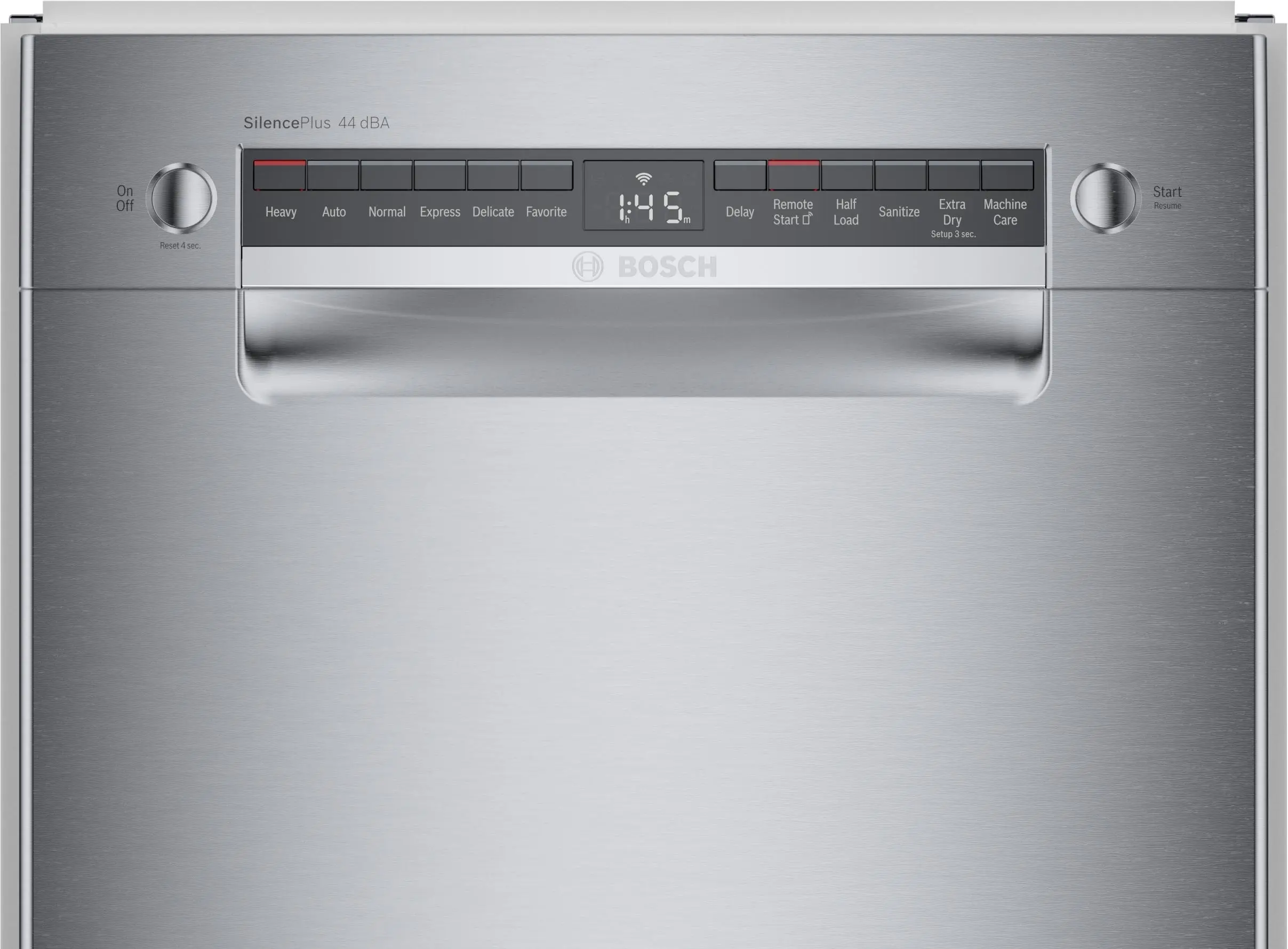 Bosch SPE68B55UC Stainless Steel, Recessed Handle