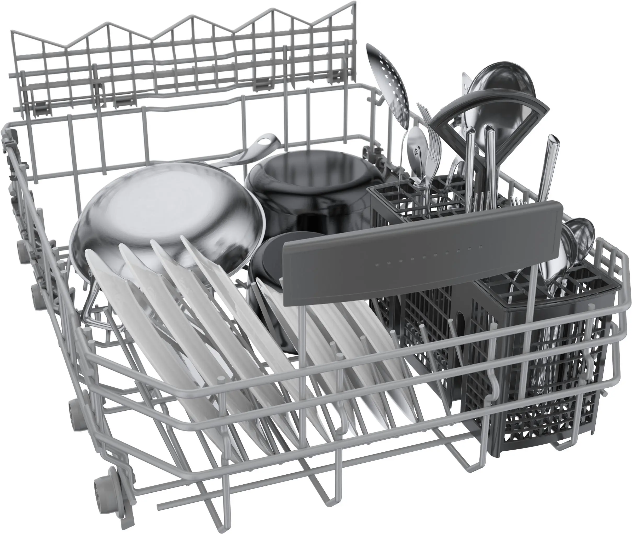 Bosch SPE68B55UC Stainless Steel, Recessed Handle