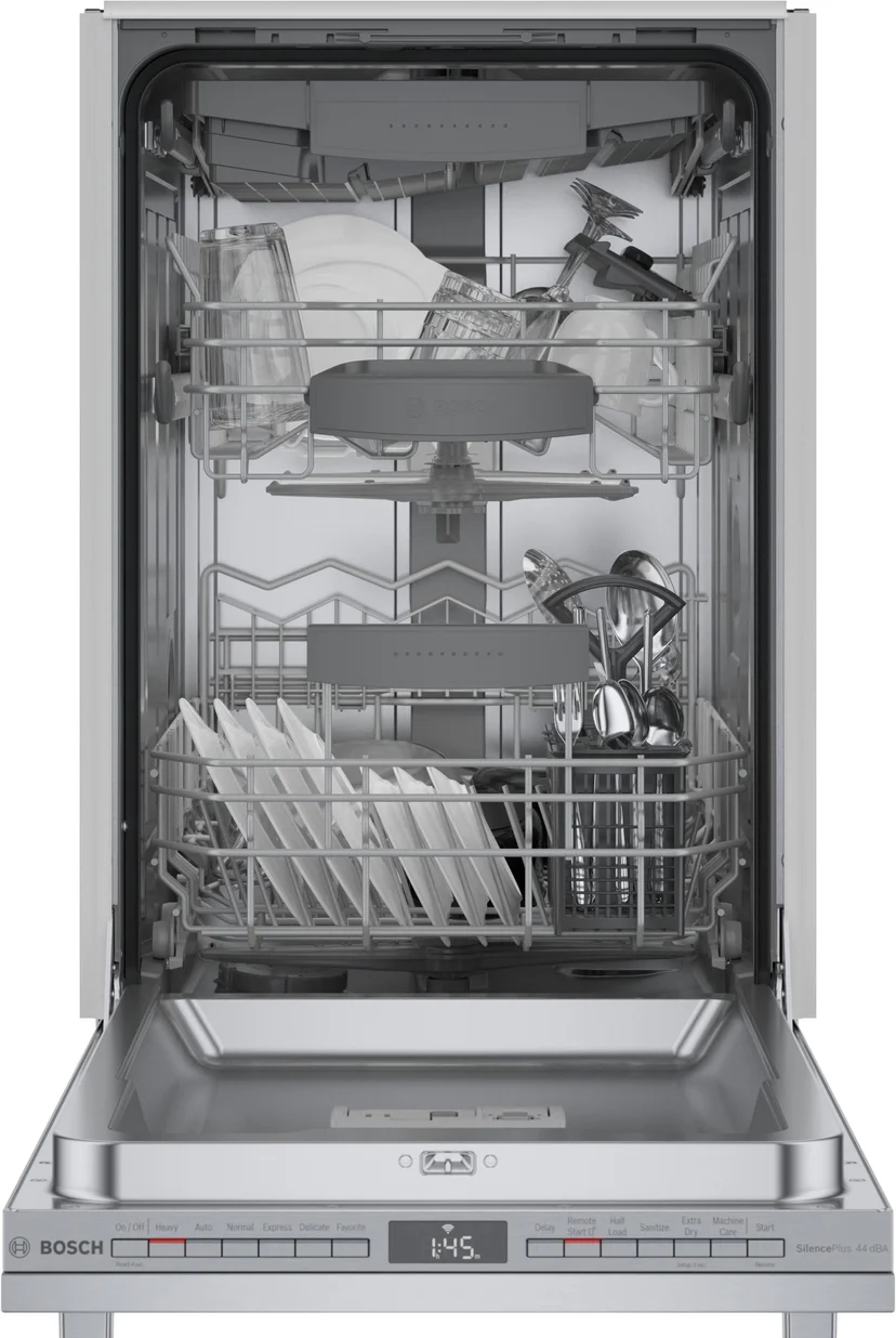 Bosch SPX68B55UC 800 Series 18 Inch Dishwasher Home Connect, Standa...