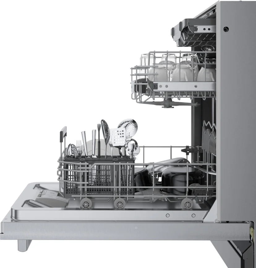 Bosch SPX68B55UC 800 Series 18 Inch Dishwasher Home Connect, Standa...