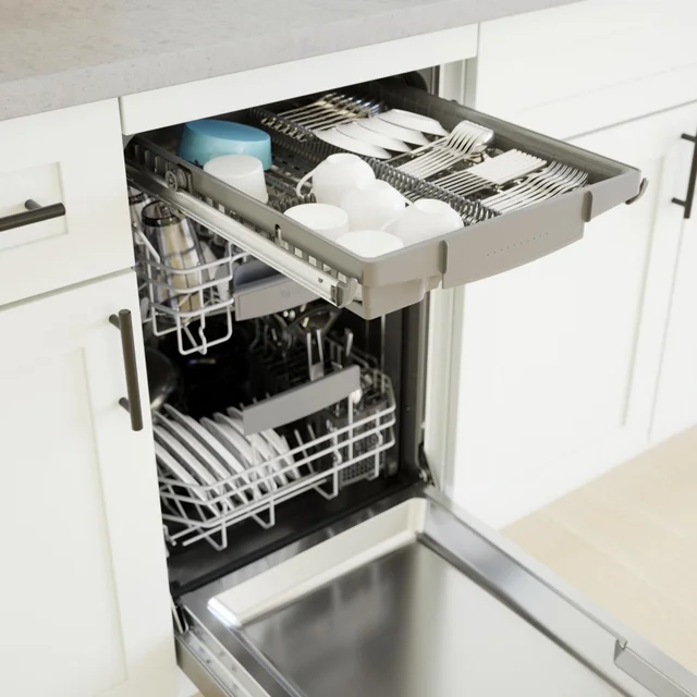 Bosch SPX68B55UC 800 Series 18 Inch Dishwasher Home Connect, Standa...
