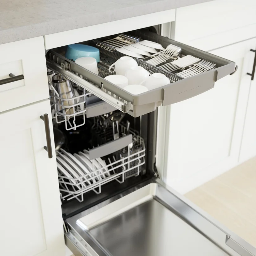 Bosch SPX68B55UC 800 Series 18 Inch Dishwasher Home Connect, Standa...
