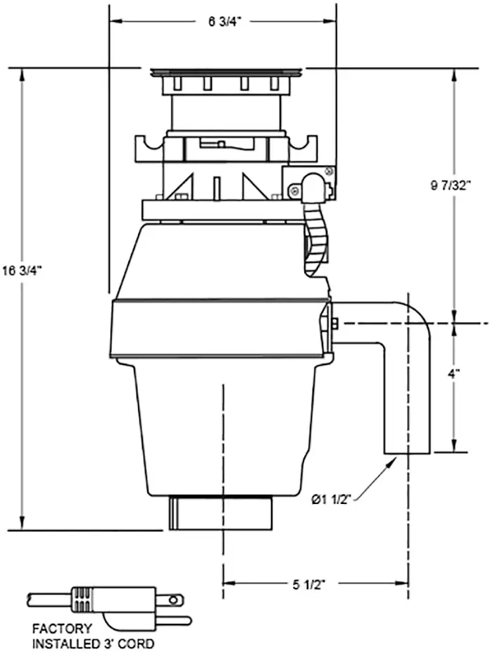 XO XOD12HPBF 2,850 RPM