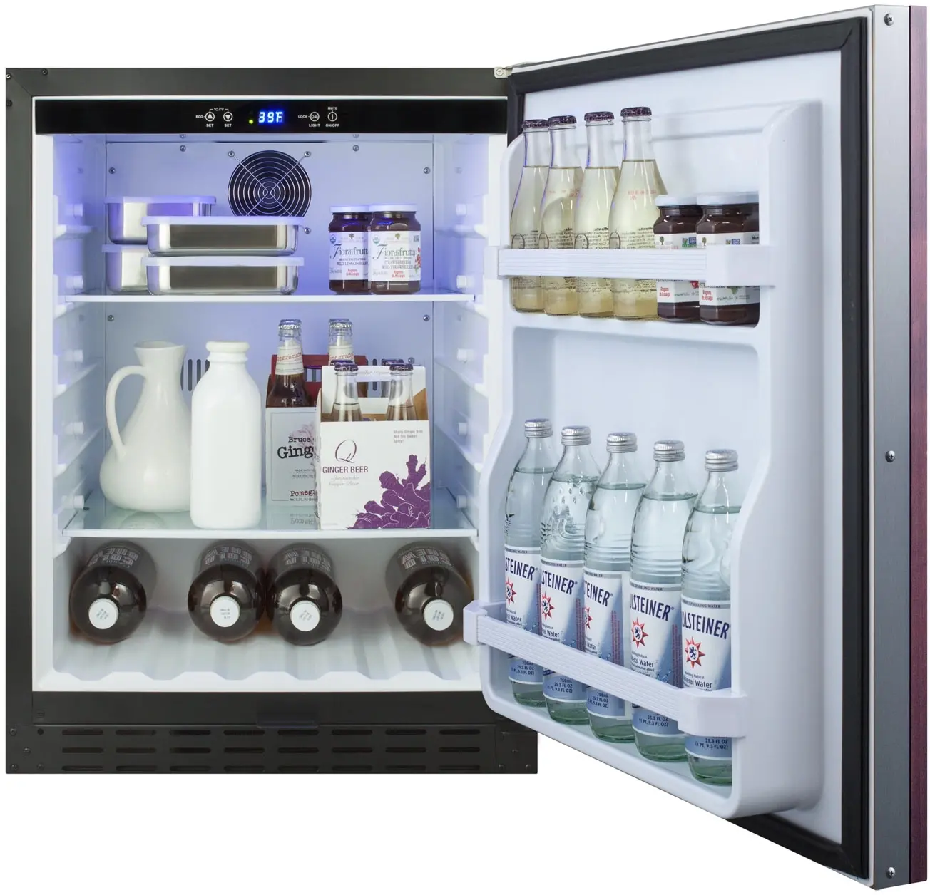 Summit AL55IF 24 Inch, 4.2 Cu. Ft. Built In/Freestanding