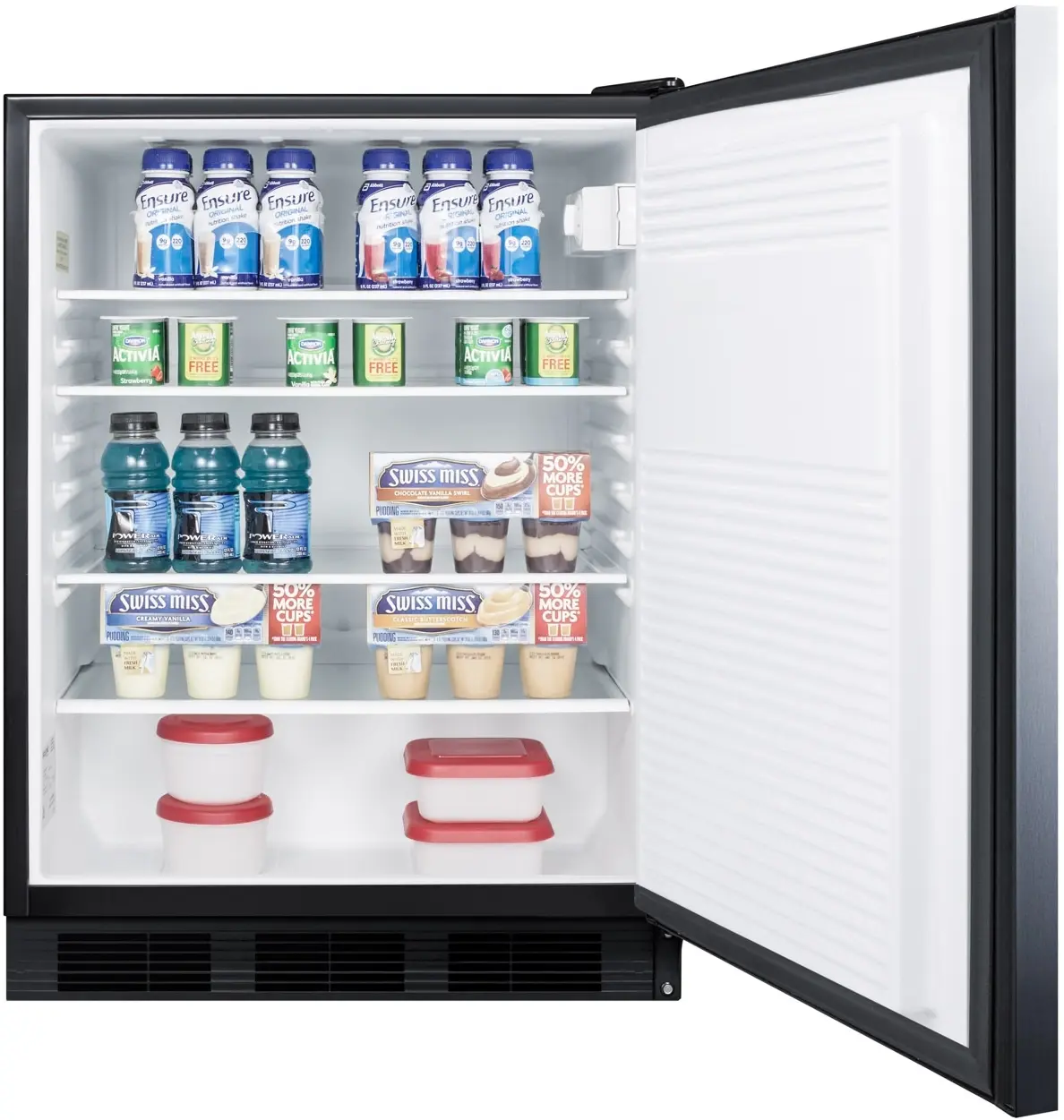 Summit AL752BKBISSHH Stainless Steel (Horizontal Handle)