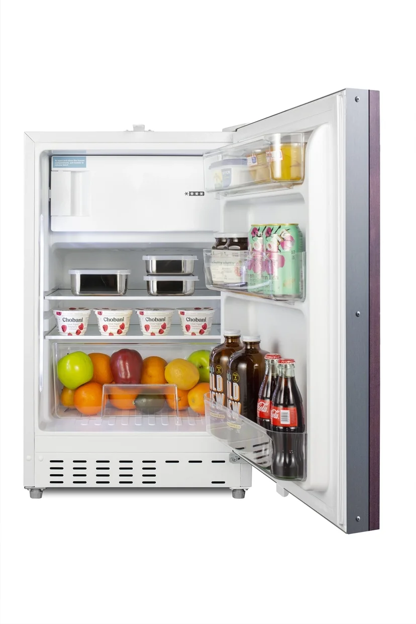 Summit ALRF48IF 2.68 Cu. Ft. Built-In/Freestanding Refrigerator wi...