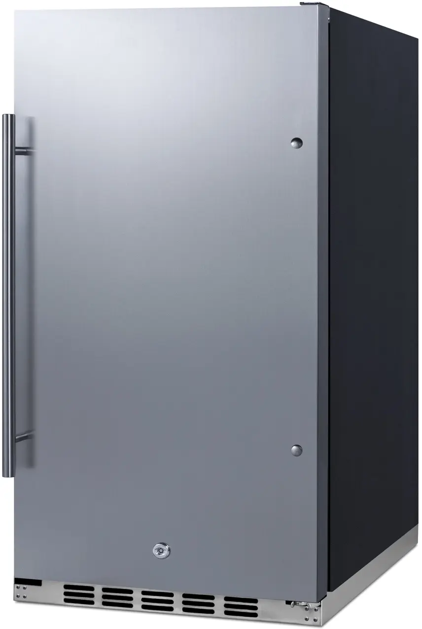 Summit FF195H34 Stainless Steel/Black, Pro Handle, Height Adjustab...