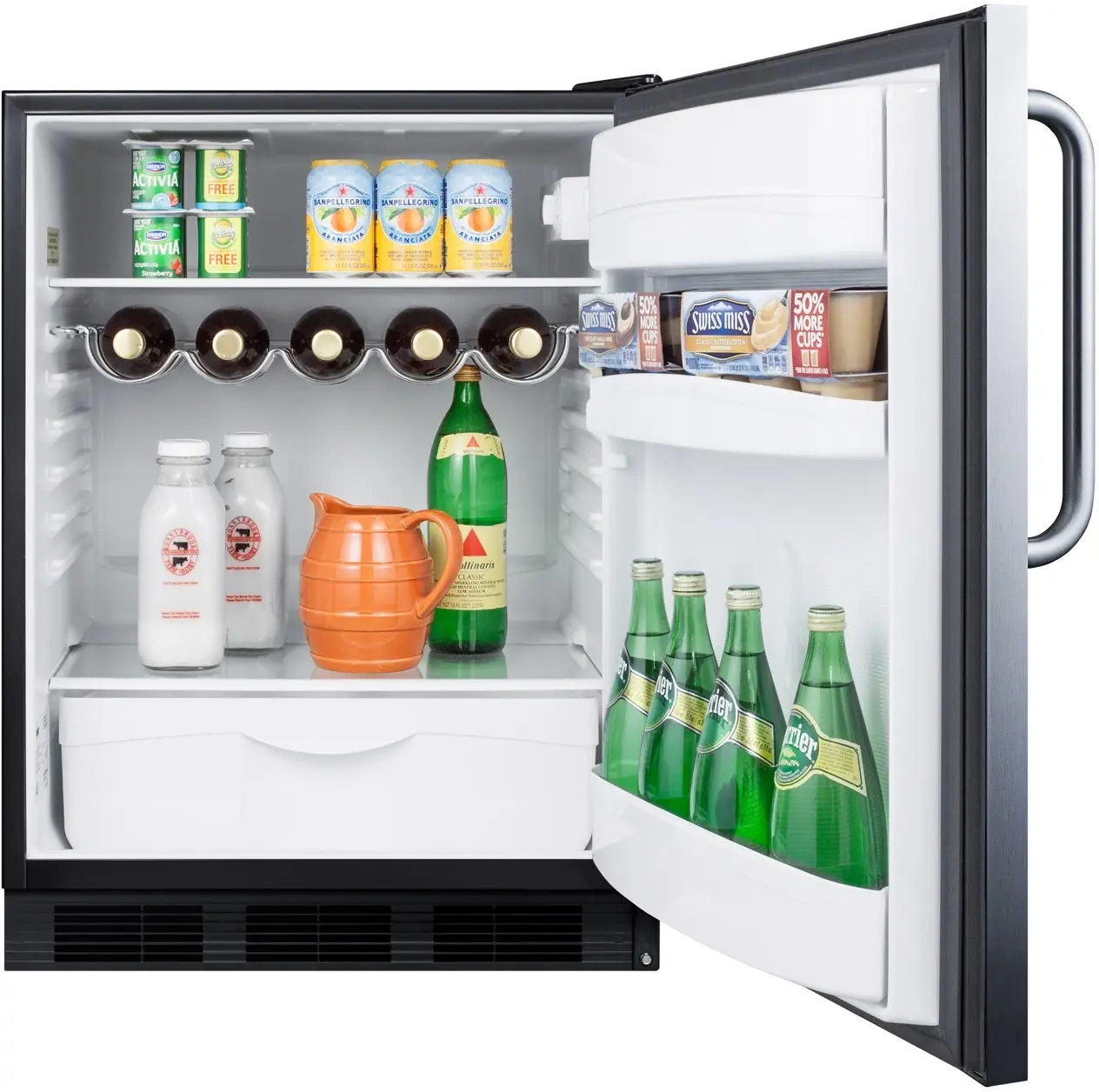 Summit FF63BKCSS Stainless Steel