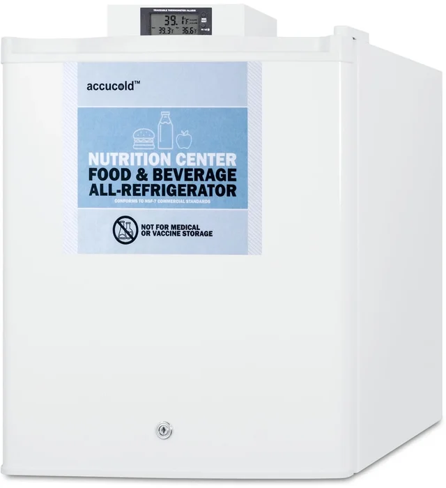 Summit FFAR25L7NZ 17 Inch, 1.7 Cu. Ft. Compact All-Refrigerator with...