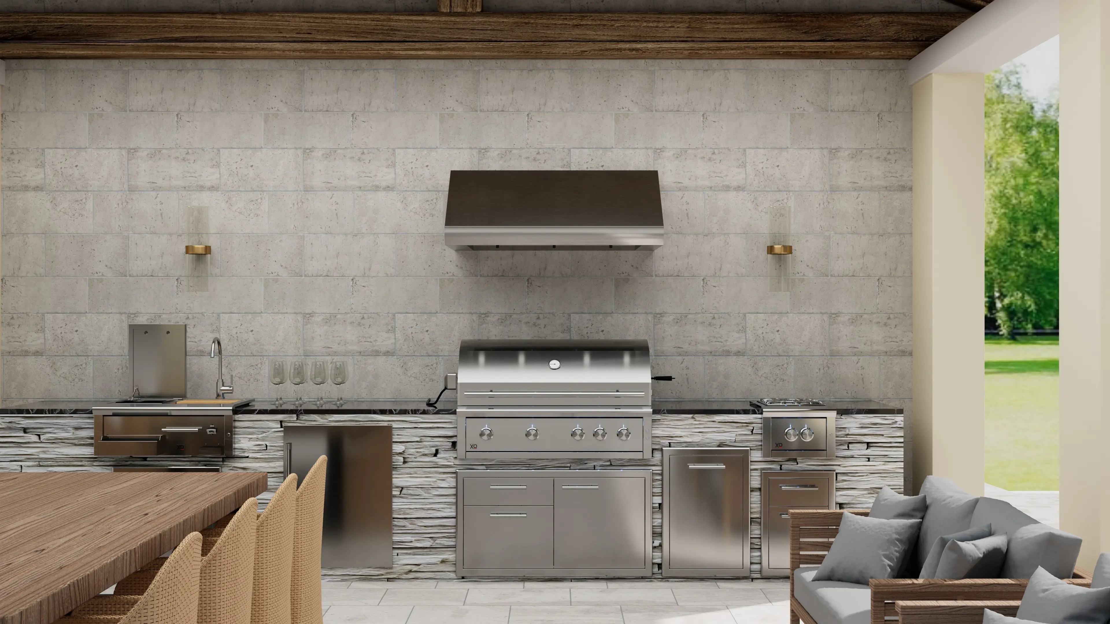 XO XOGV36S 36", Stainless Steel