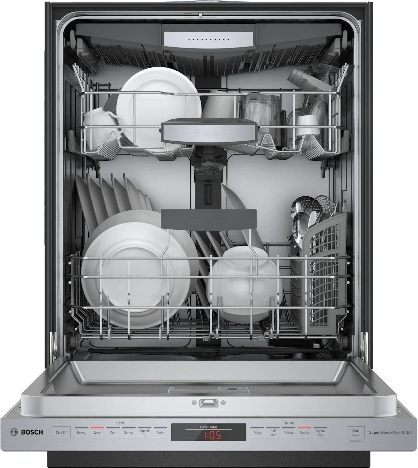 Bosch SHPM78Z55N Stainless Steel