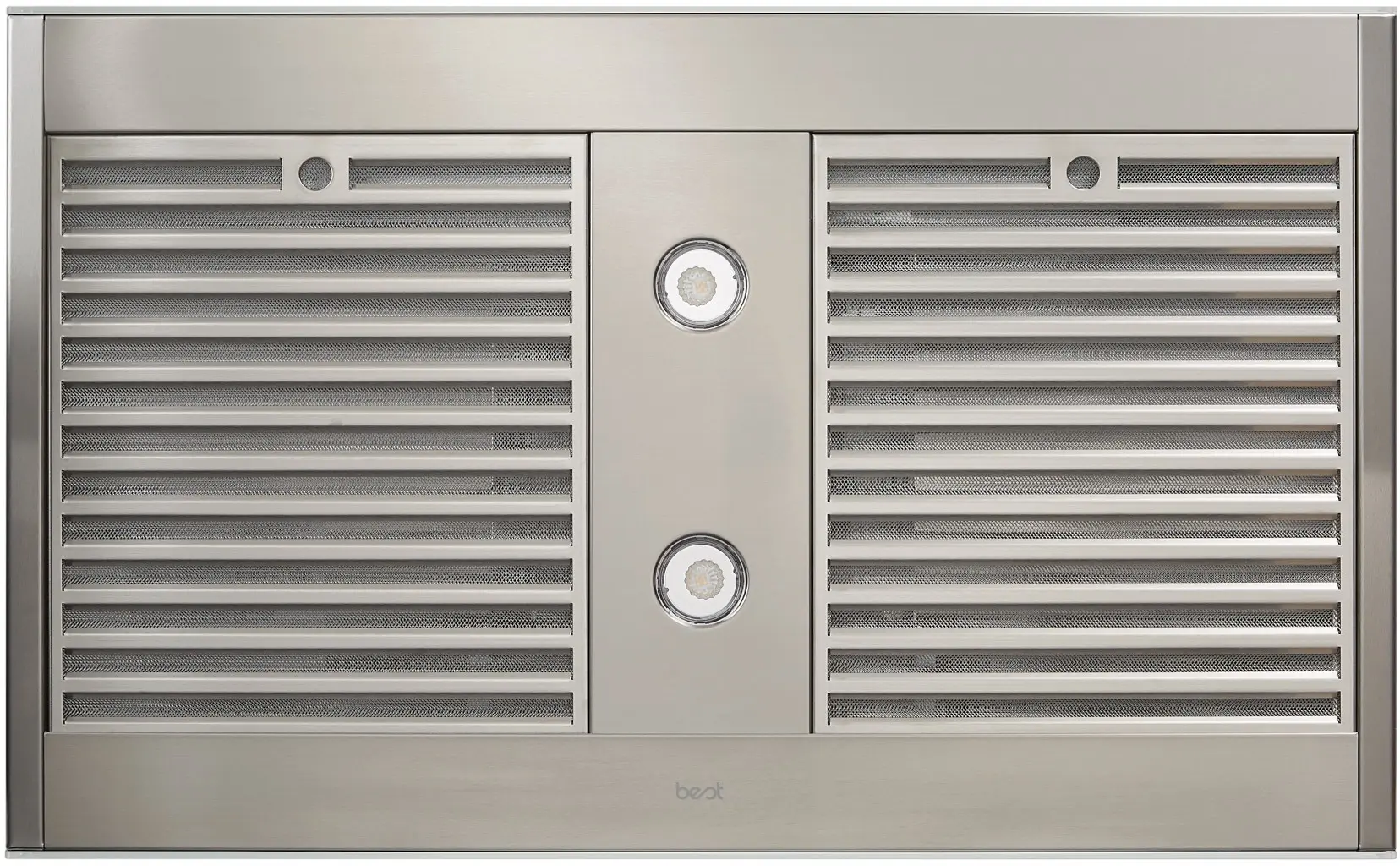 Best ICB3I36SBS Stainless Steel/Brushed Gray Glass