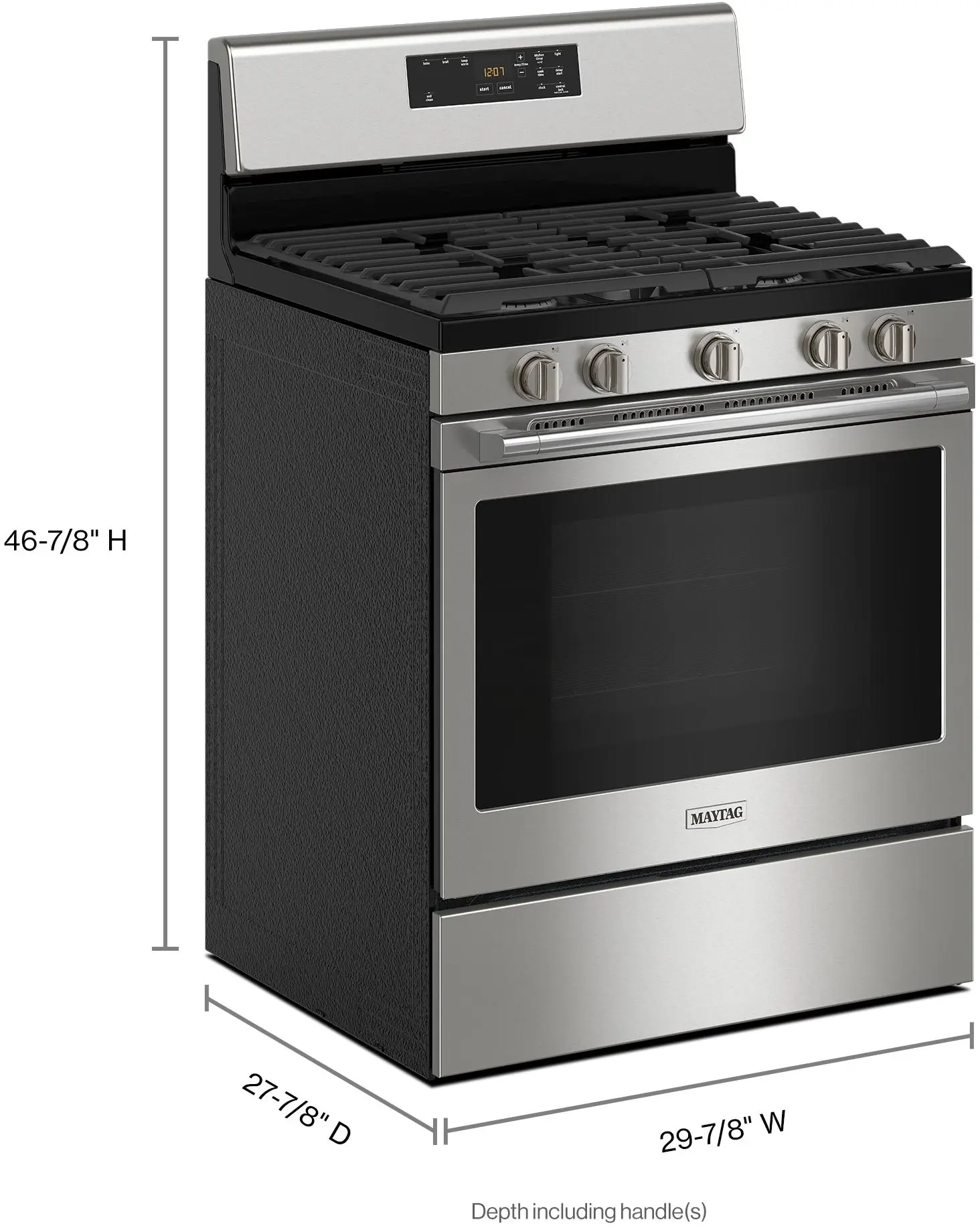 Maytag MGR6600PZ Fingerprint Resistant Stainless Steel