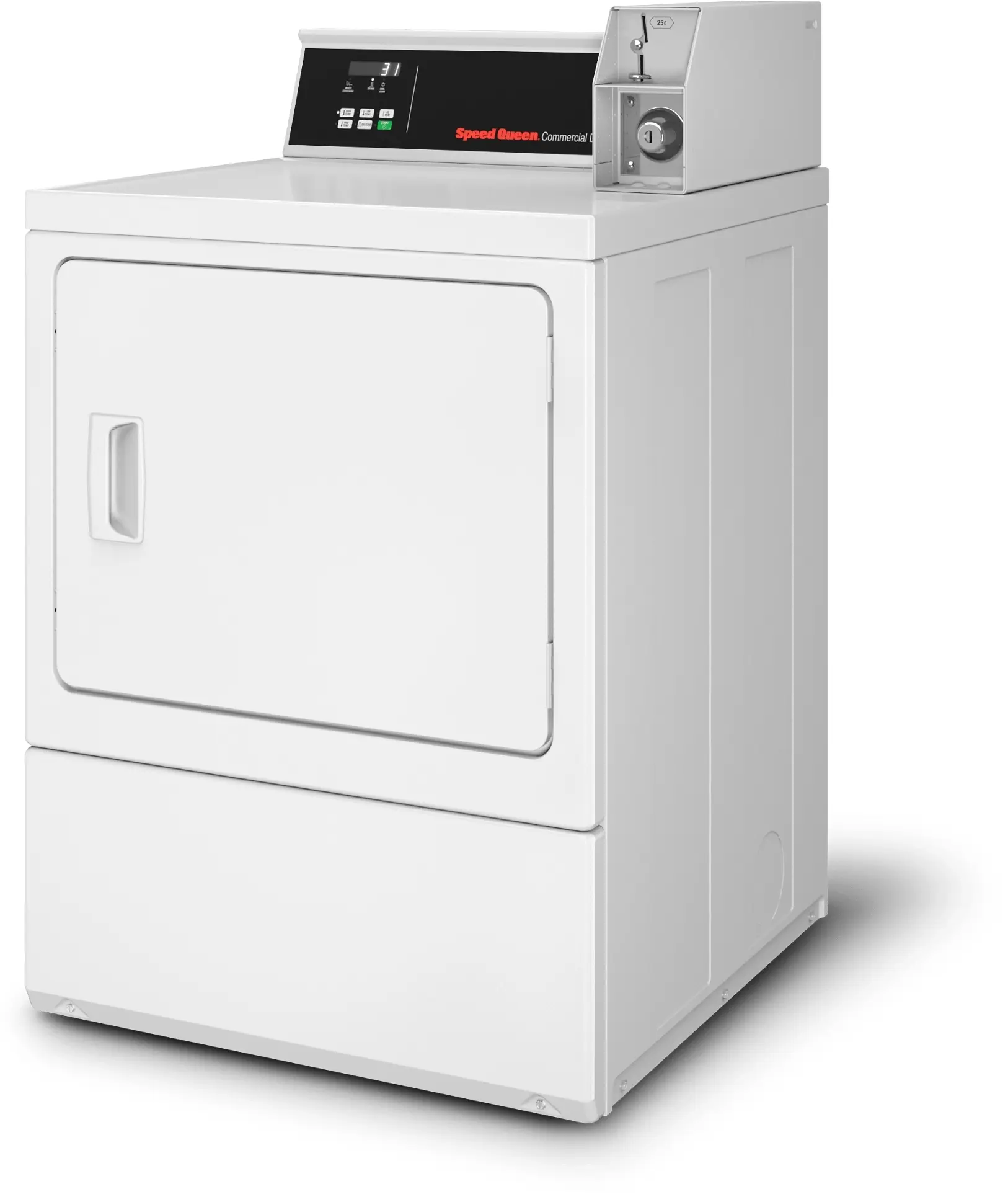 Speed Queen DV6000WG 27 Inch Commercial Gas Dryer White