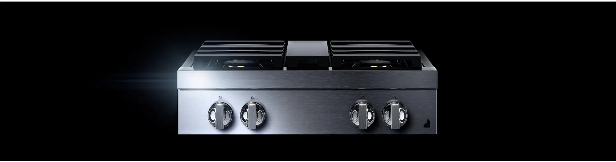 Jenn Air JGCP430HM Stainless Steel, Noir Style