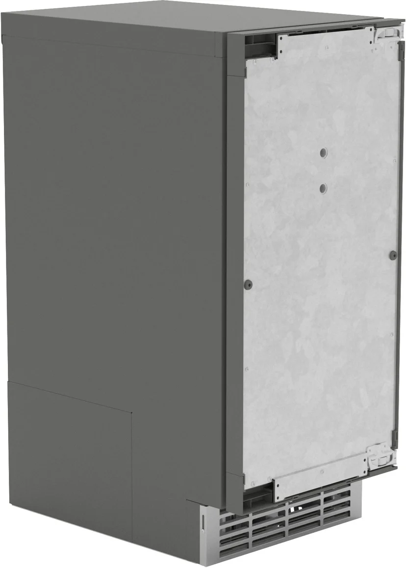 GE UNC15NPRII 15 Inch Under Counter Panel Ready Ice Maker with N...