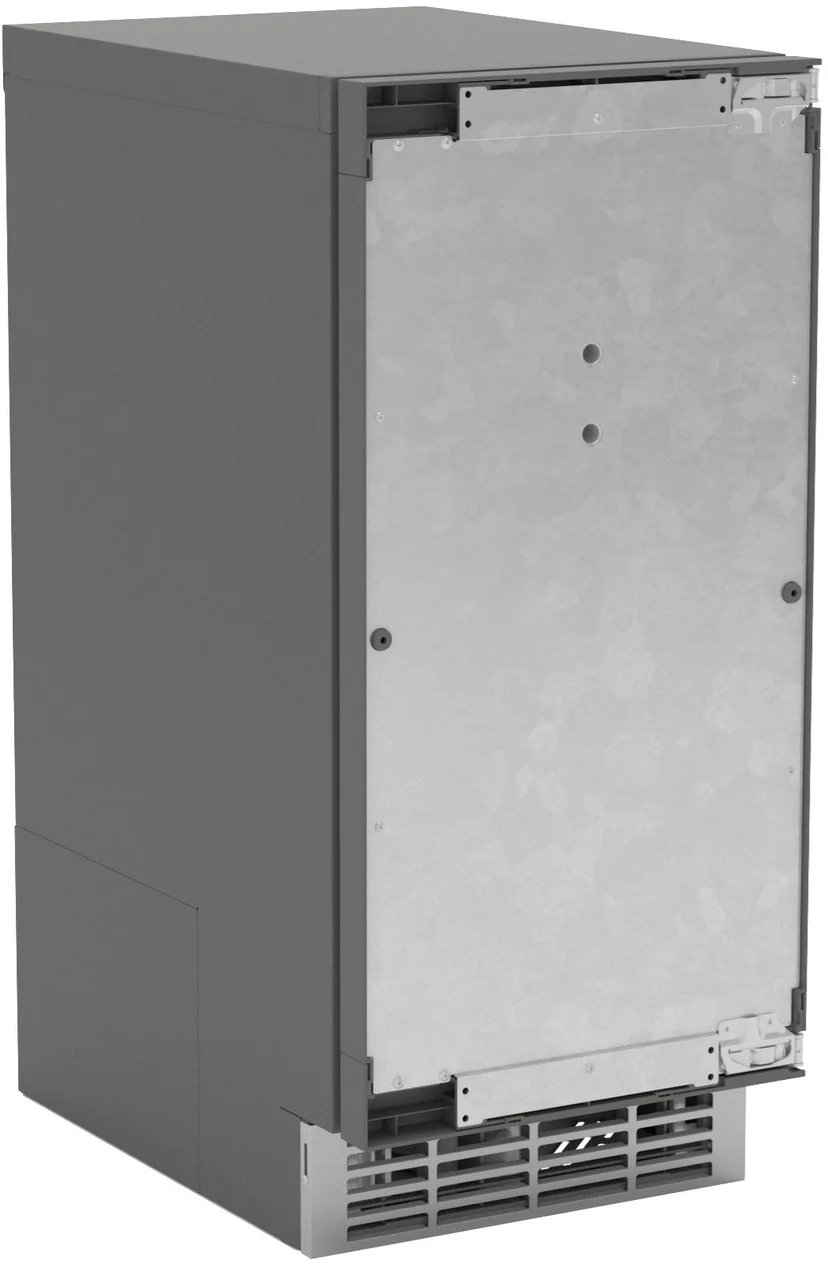 GE UNC15NPRII 15 Inch Under Counter Panel Ready Ice Maker with N...