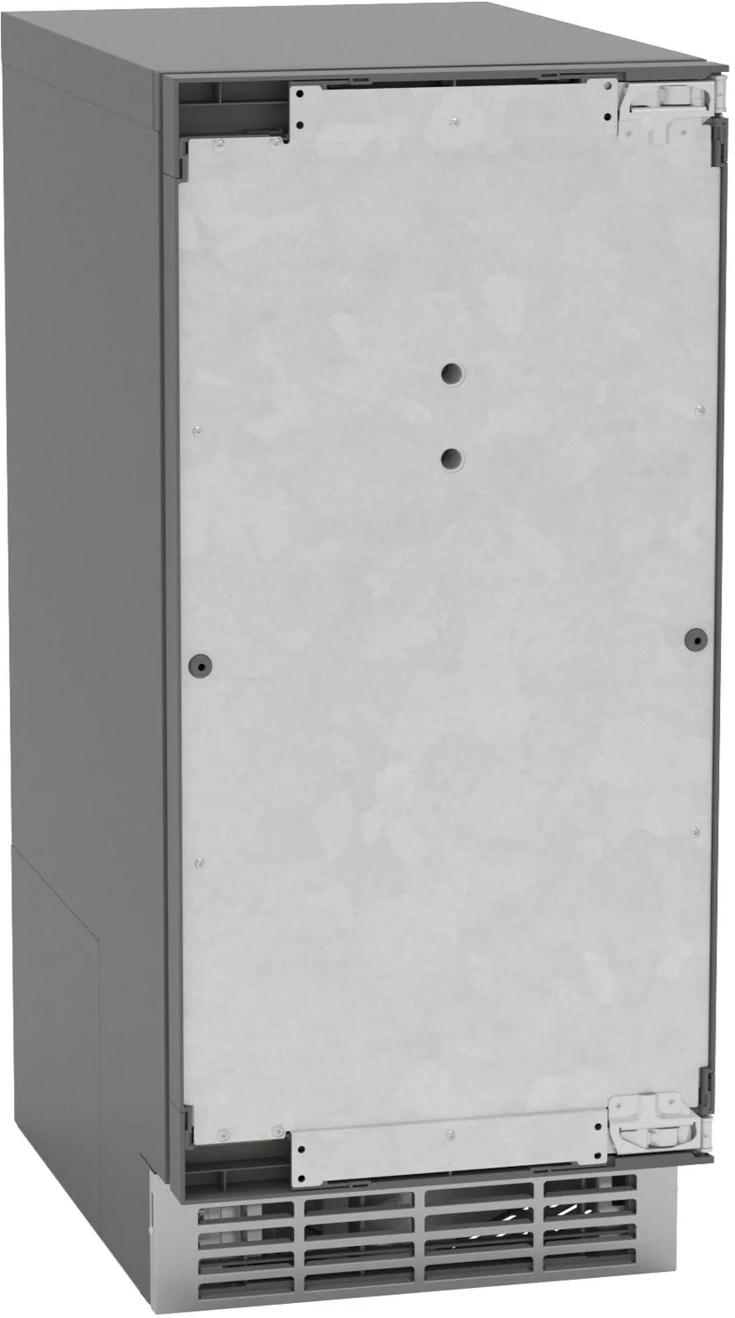 GE UNC15NPRII 15 Inch Under Counter Panel Ready Ice Maker with N...