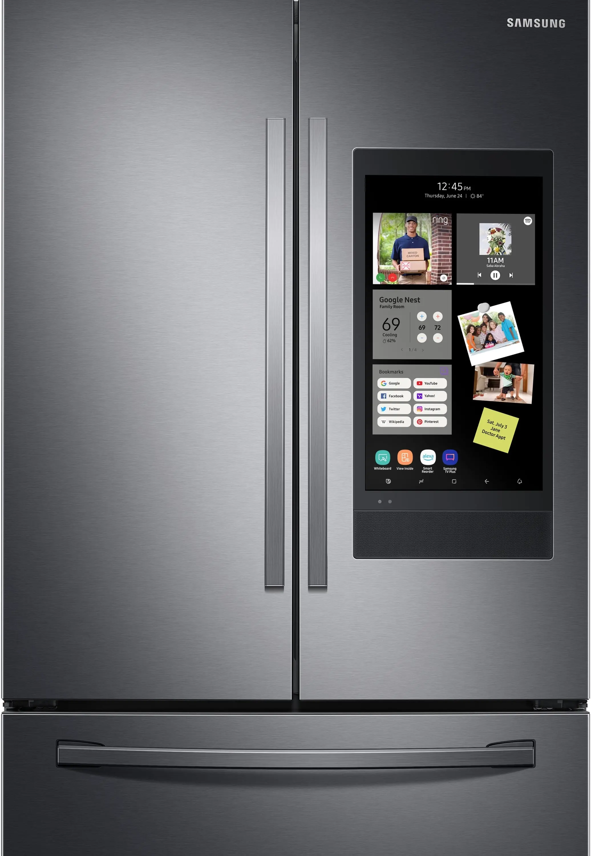 Samsung RF28T5F01SG Blk. Stainless