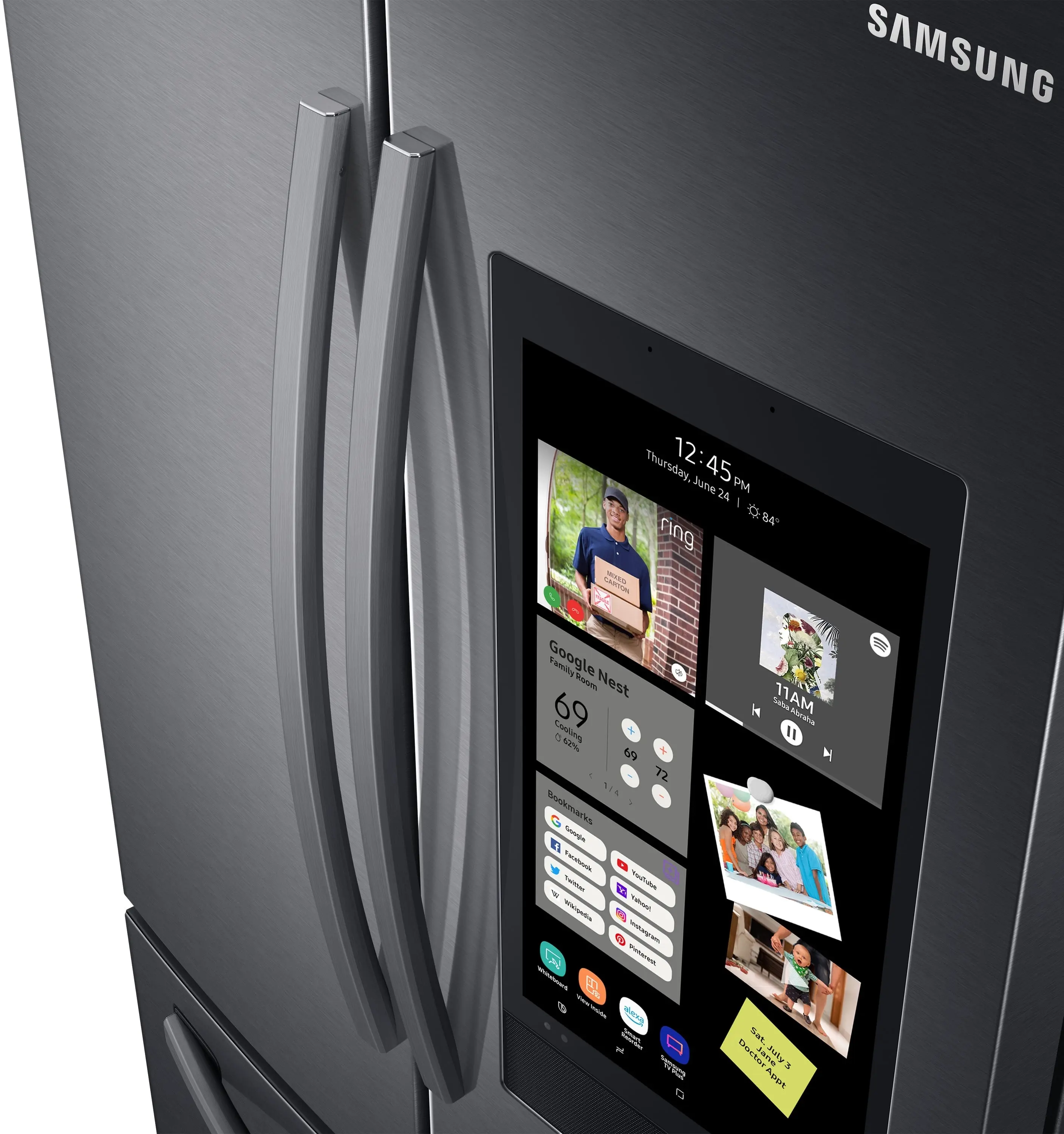 Samsung RF28T5F01SG Blk. Stainless