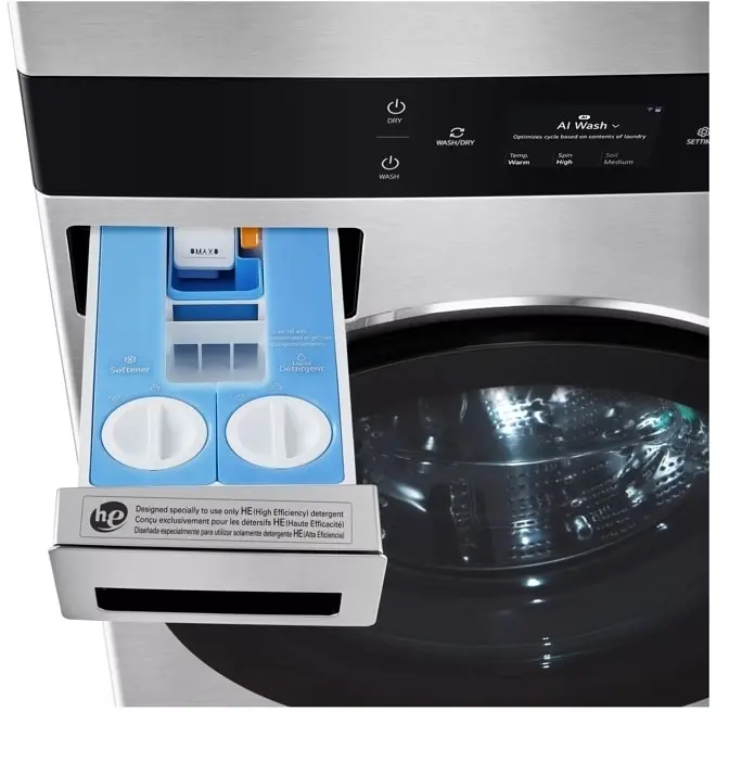 LG Studio SWWG50N3 Noble Steel, Gas