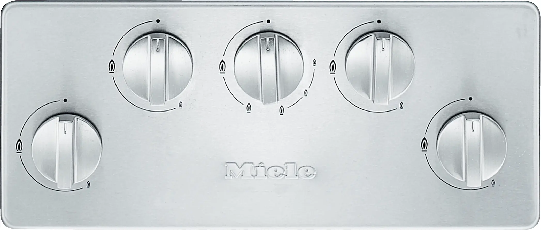 Miele KM2355G 36 Inch Gas Cooktop Stainless Steel | Plesser's