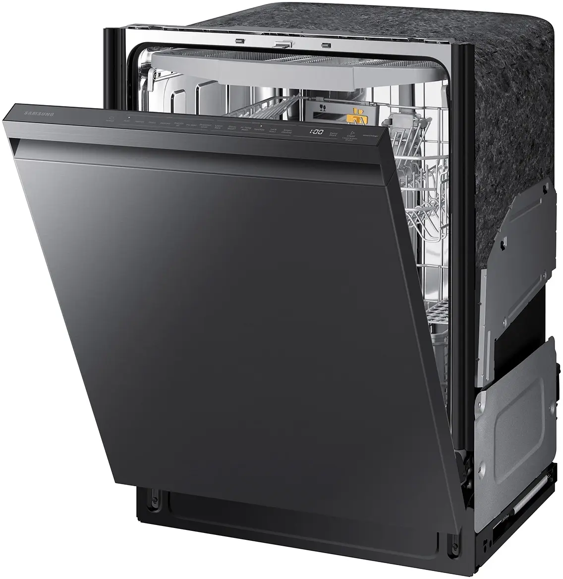 Samsung DW80B6060UG Fingerprint Resistant Black Stainless, Pocket Hand...