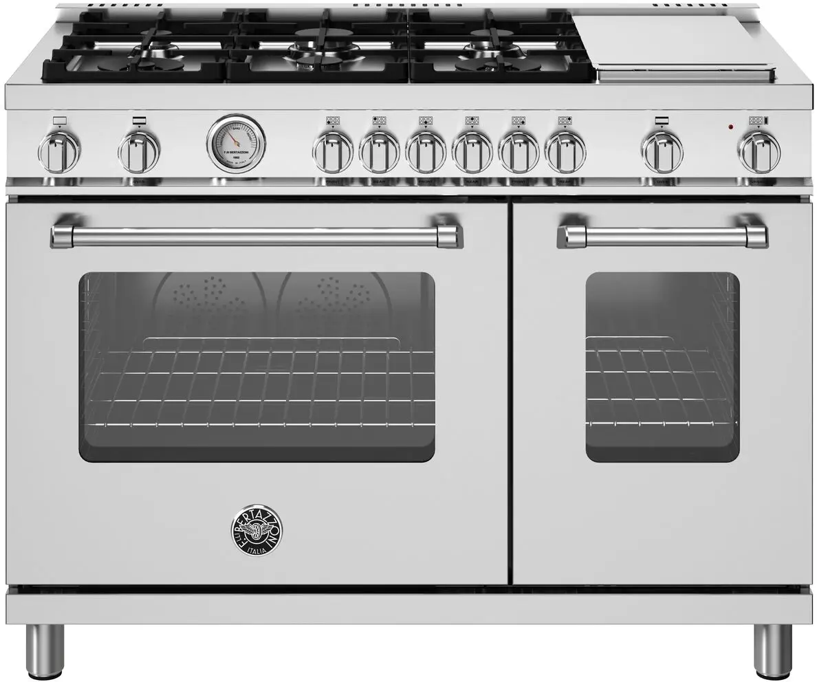 Bertazzoni MAS486GGASXV Master Series 48 Inch Range All Gas