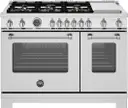 Master Series 48 Inch Range Dual Fuel Manual Clean