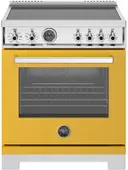 30 Inch Freestanding Induction Range with 4 Elements, 4.6 cu. ft. Oven Capacity, Self-Cleaning, Convection Oven, and 1" Stainless Steel Backguard
