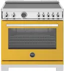36 Inch Freestanding Induction Range with 5 Elements, 5.7 cu. ft. Oven Capacity, Self-Cleaning, Convection Oven, and 1" Stainless Steel Backguard