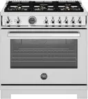Professional Series 36 Inch Range Dual Fuel Self Clean