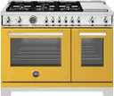 Professional Series 48 Inch Freestanding Dual Fuel Range with 6 Sealed Burners, 7 cu. ft. Total Capacity, Continuous Grates, Self-Clean, and Griddle