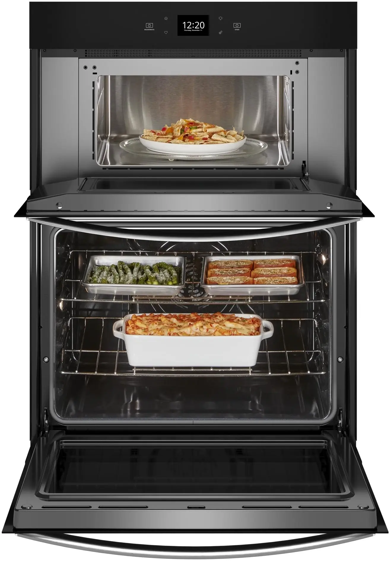 Whirlpool WOEC5027LZ 27 Inch Combination Smart Wall Oven