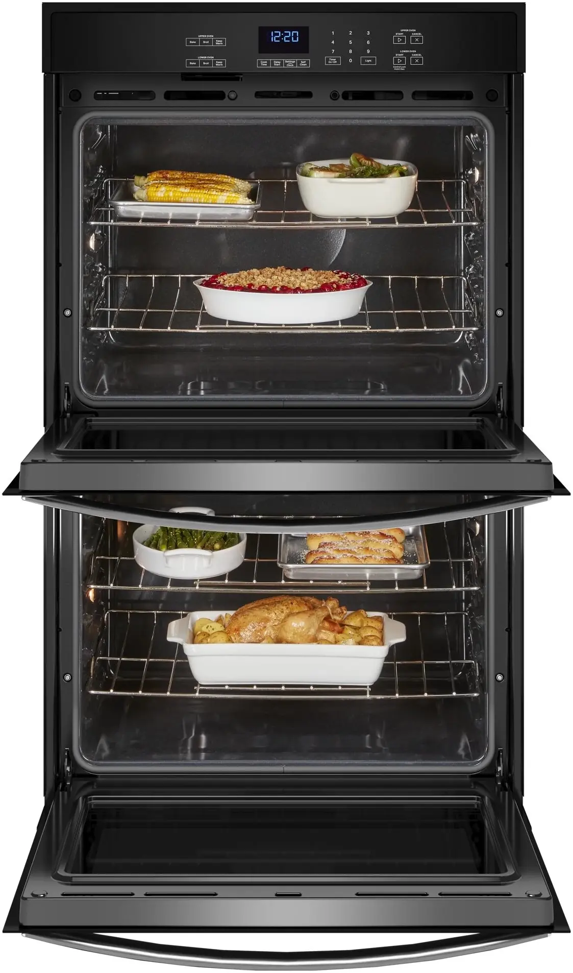 Whirlpool WOED3030LS 30 Inch Double Electric Wall Oven Stainless