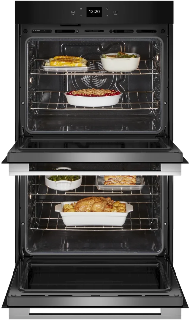 Whirlpool WOED5930LZ 30 Inch Double Thermal Self Clean Oven: Fingerprin...