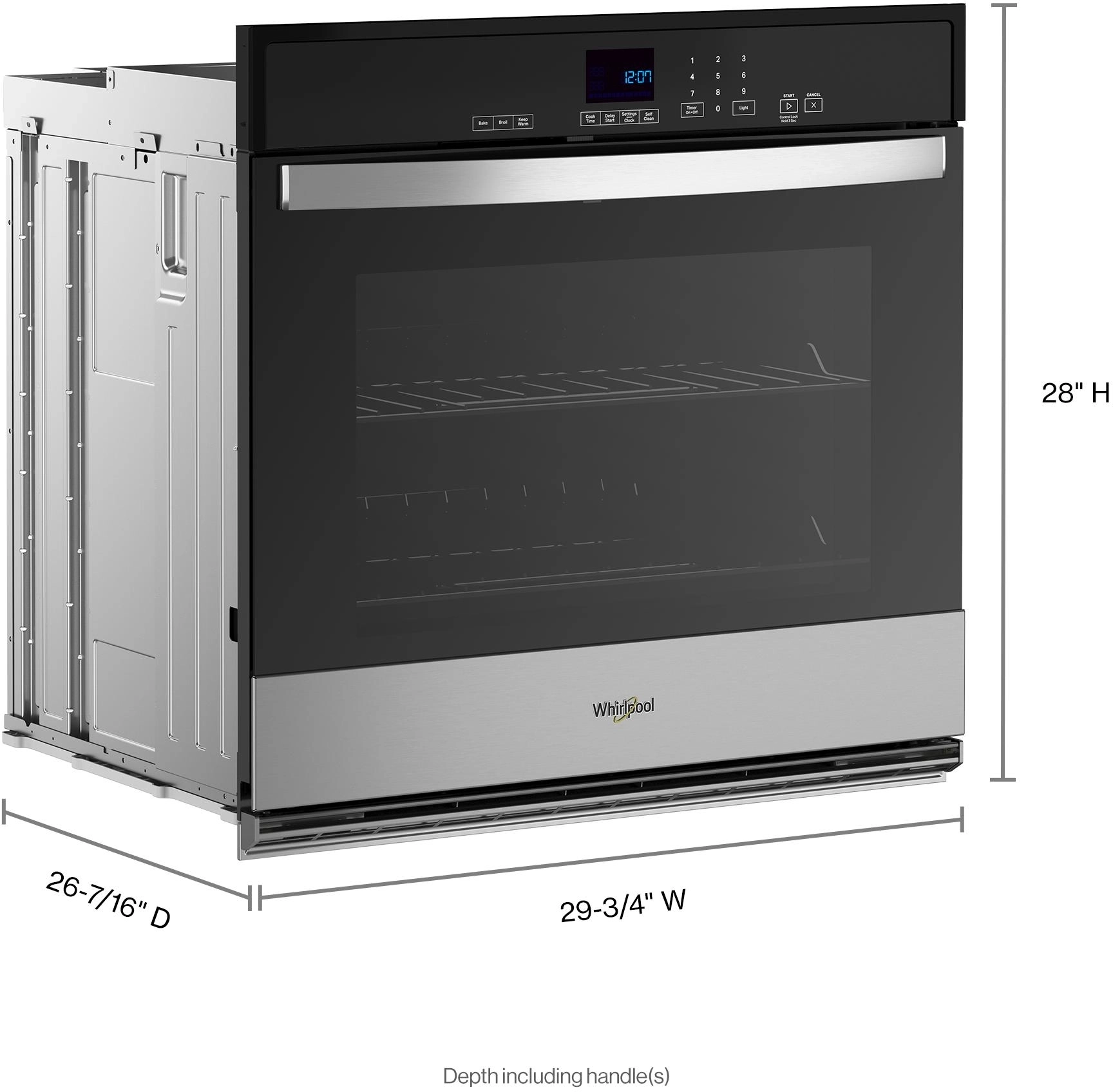 Whirlpool WOES3030LS Stainless Steel