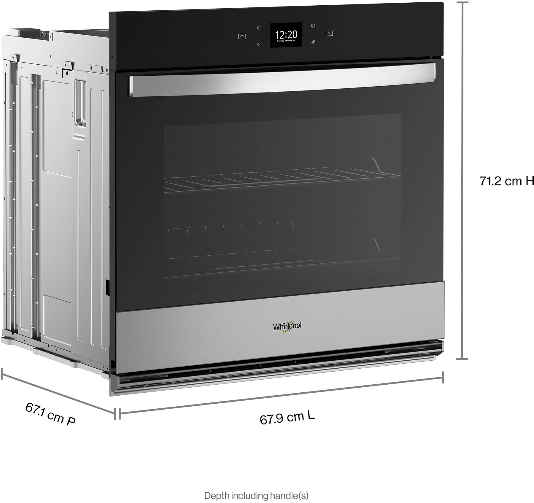 Whirlpool WOES5027LZ Fingerprint-Resistant Stainless Steel