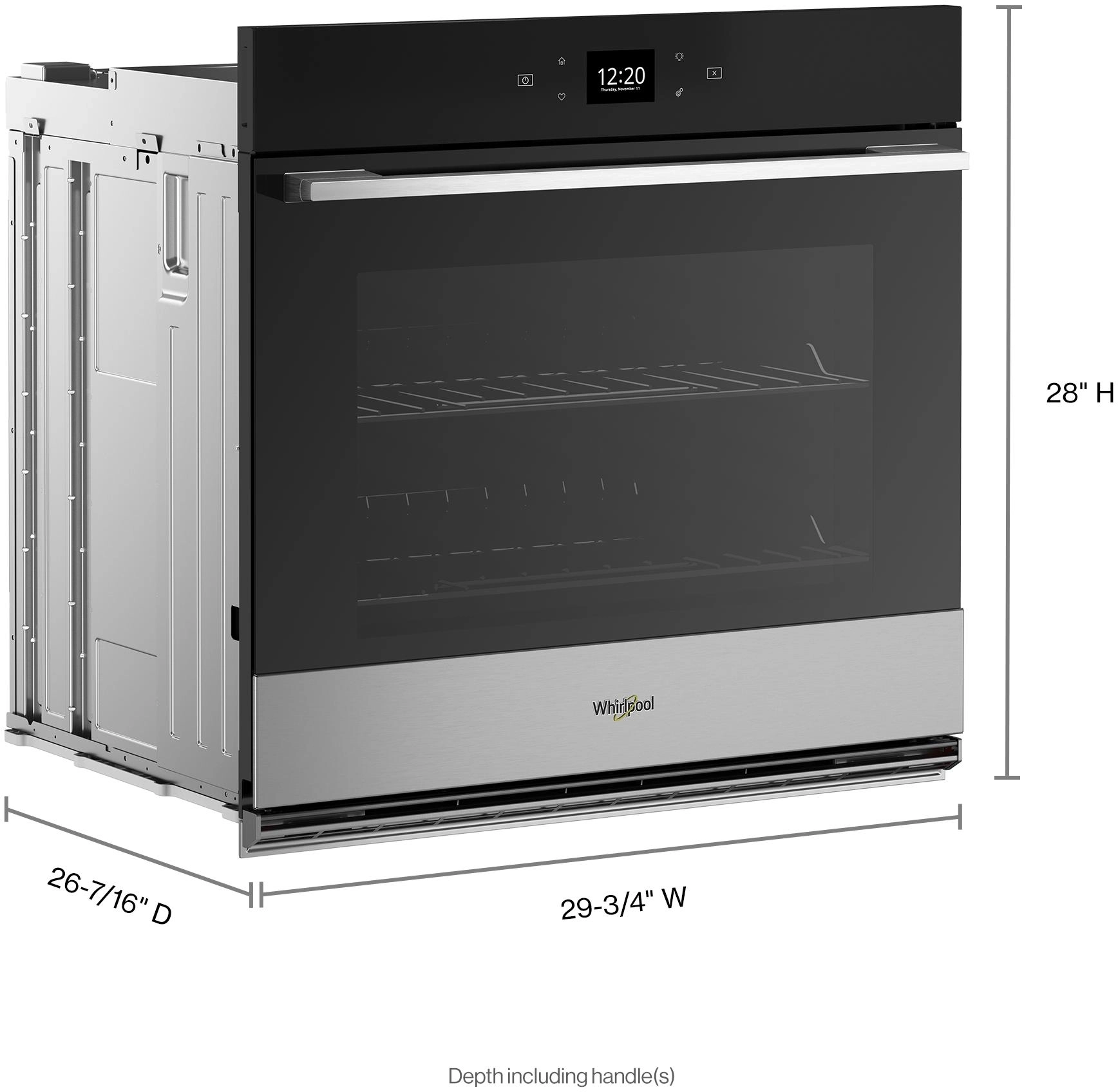 Whirlpool WOES5930LZ Fingerprint-Resistant Stainless Steel