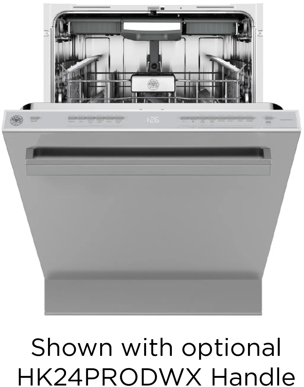 Bertazzoni DW24T3IXV Stainless Steel, Handle Purchase Required