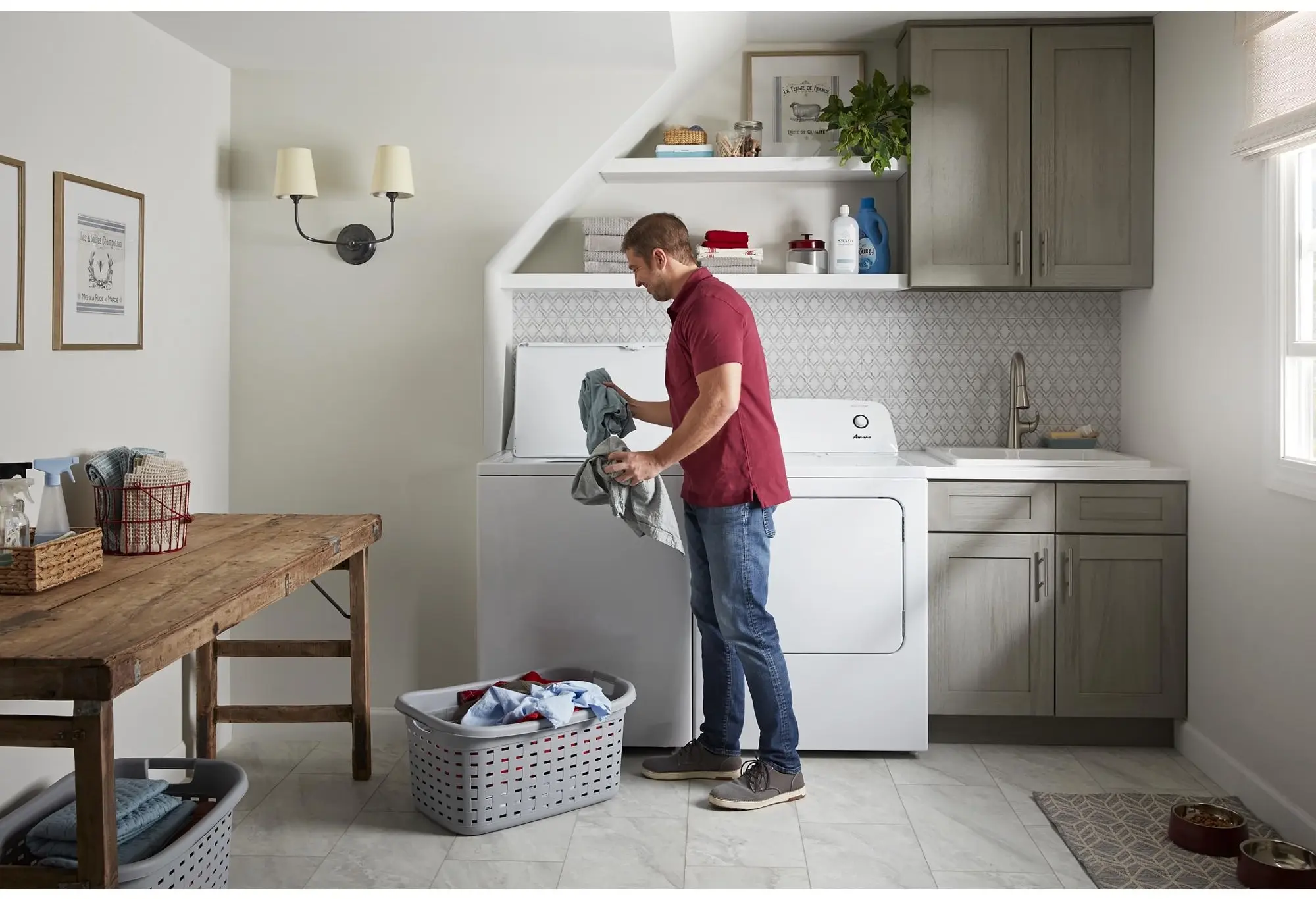 Amana NED4655EW White